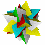 Рисунок модели соединения пяти тетраэдров