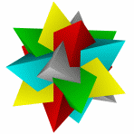 Соединение пяти тетраэдров