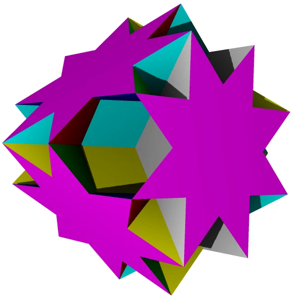 Большой ромбогексаэдр, однородный многогранник