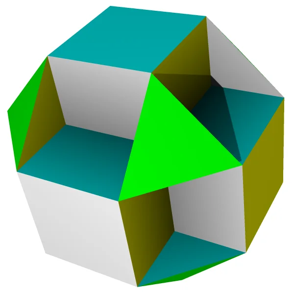 Малый кубокубоктаэдр, однородный многогранник