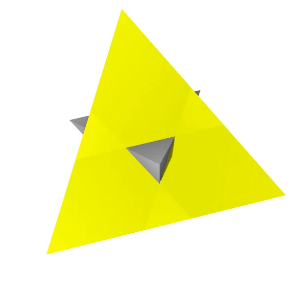 Завершающая звездчатая форма усеченного тетраэдра